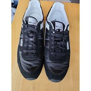 Champion Womens Size 11 Black White Athletic Running  Shoes Sneakers